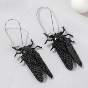 MOVABLE METAL BUG CICADA EARRINGS BUG EARRINGS BUG GIFT